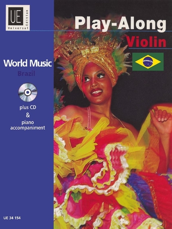 Play-along violin - world music Brazil