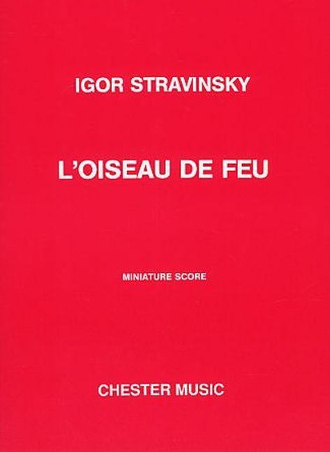 L'Oiseau de Feu (Study Score -  Version 1919)