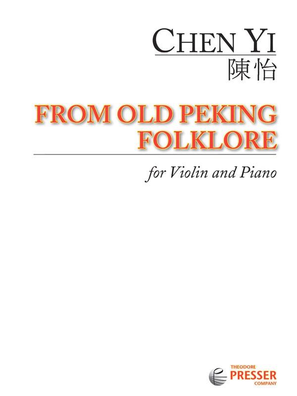 From Old Peking Folklore