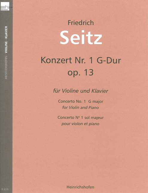 Konzert G-Dur, Op.13