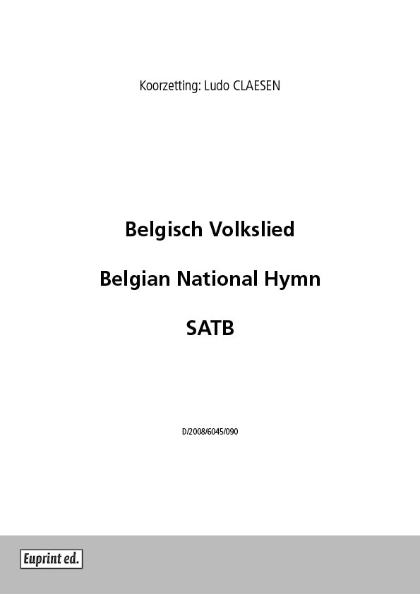 Belgian National Hymn