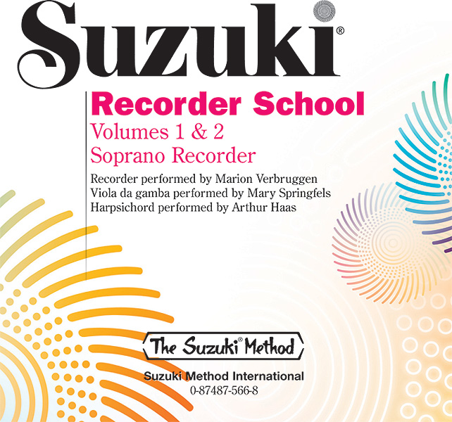 Suzuki Recorder School (Soprano) - Vol.1 & 2 (Cd only)