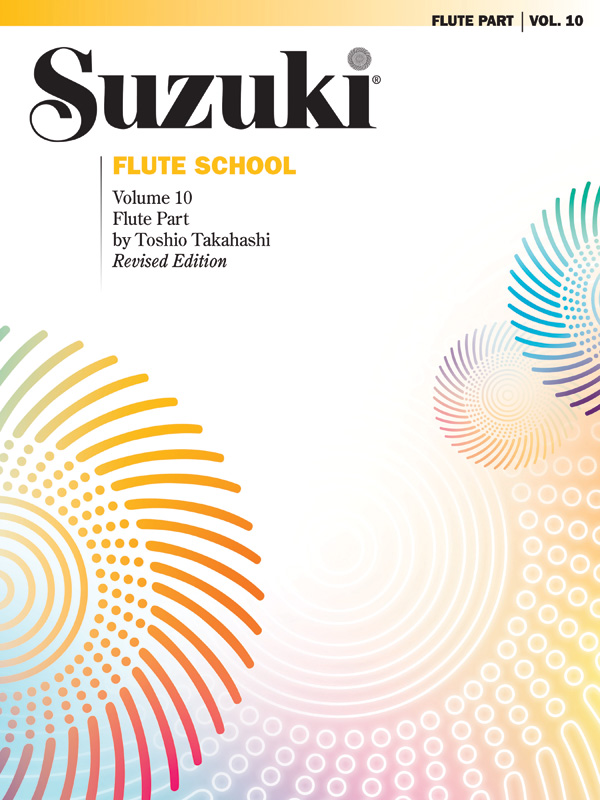 Suzuki Flute School - Vol.10 (Flute part - Revised edition)