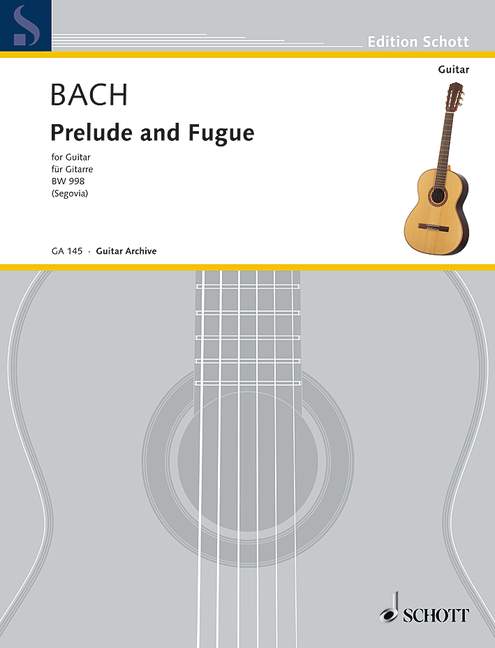 Prelude et fugue D major, BWV.998