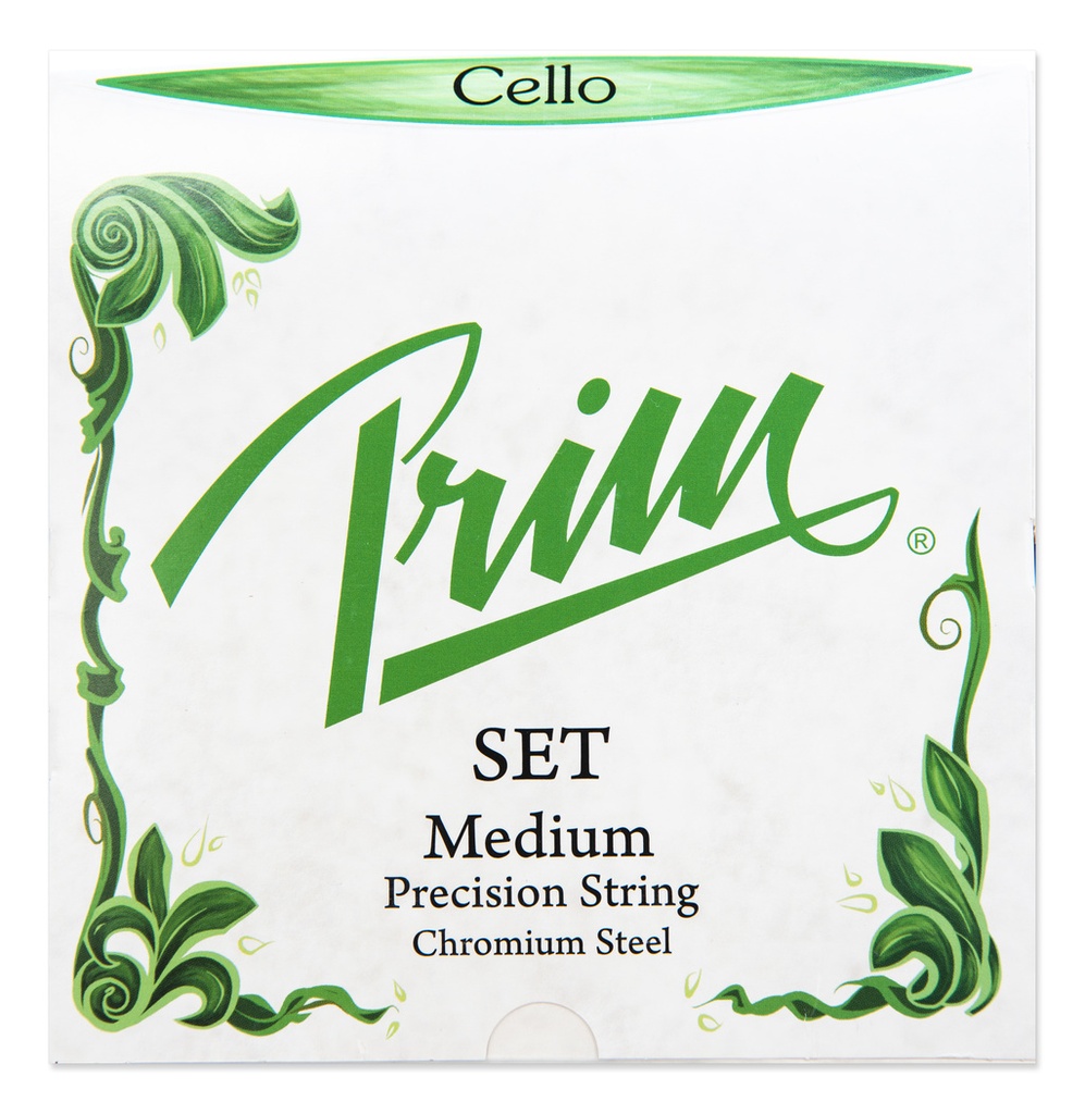 Snaren Prim voor Cello (Set medium tension, chromium steel)