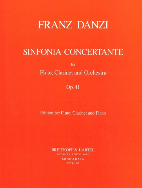 Sinfonia Concertante in Bb major, Op.41 (Piano reduction)