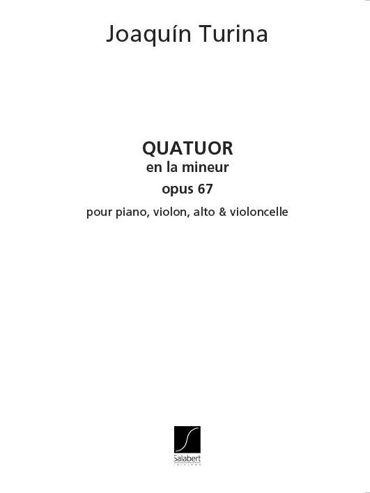 Quatuor en la mineur, Op.67