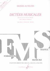 Dictées Musicales - Vol.4 (Elève)