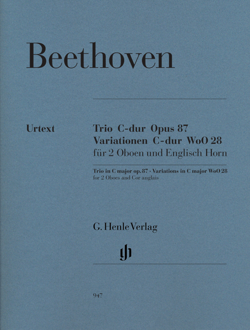 Trio in C-dur, OP.87 - Variationen in C-dur, WoO.28