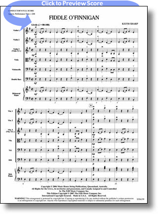 Fiddle O'Finnigan (Score + parts)