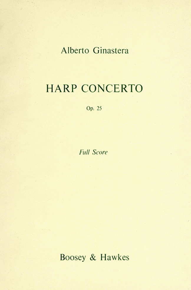 Concerto for Harp, Op.25 (Full Score)