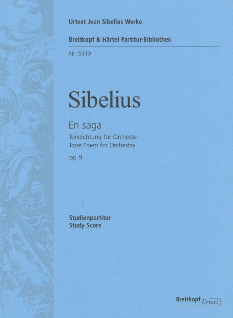 En saga, Op.9 (Study score)