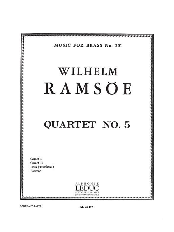 Quartet no.5 (Score & parts)