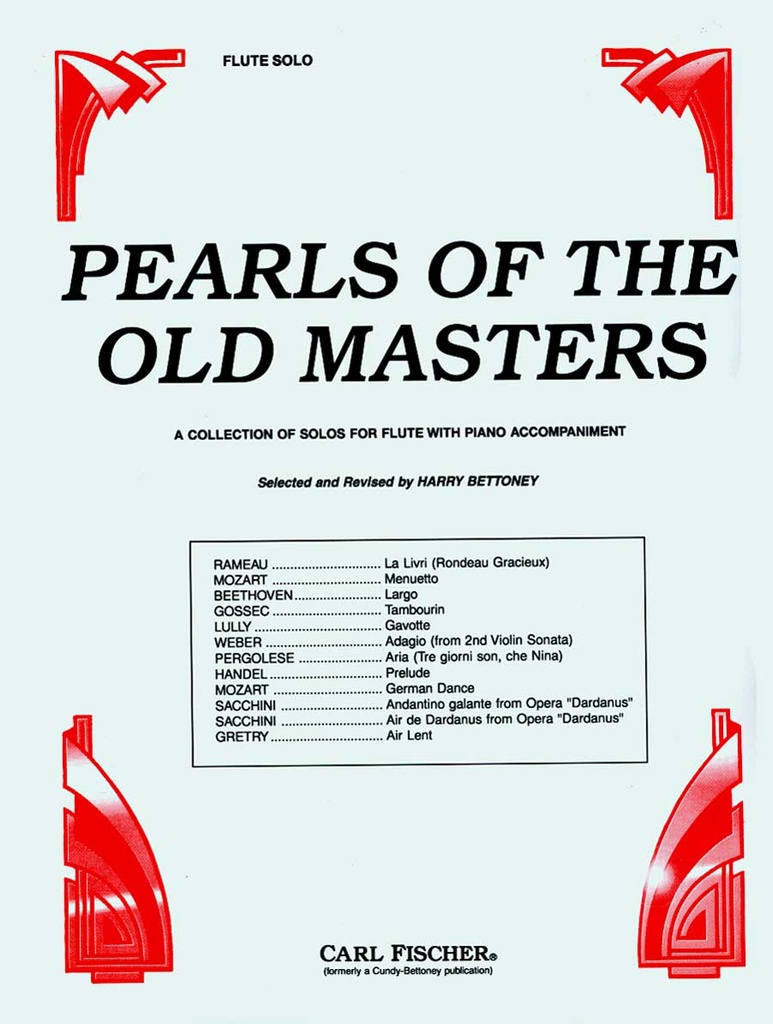 Pearls of the old masters (Flute part)