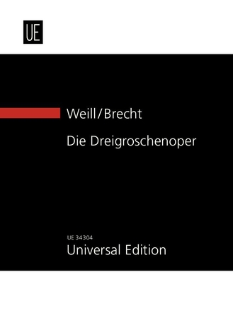 Die Dreigroschenoper (Study score)