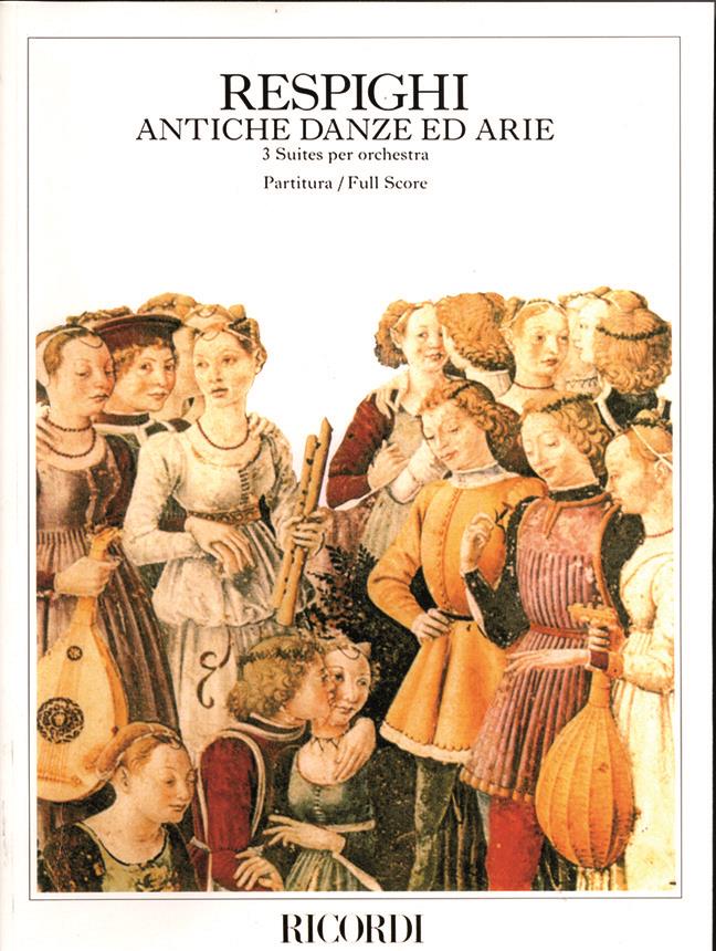 Antiche danze ed arie - Suite 1-3 (Score)