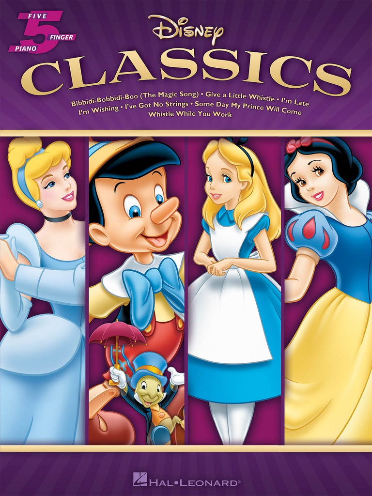 Disney Classics (Five Finger Piano Songbook)