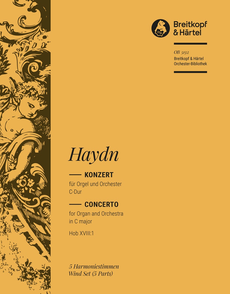 Organ Concerto in C major Hob XVIII:1 (Wind parts)