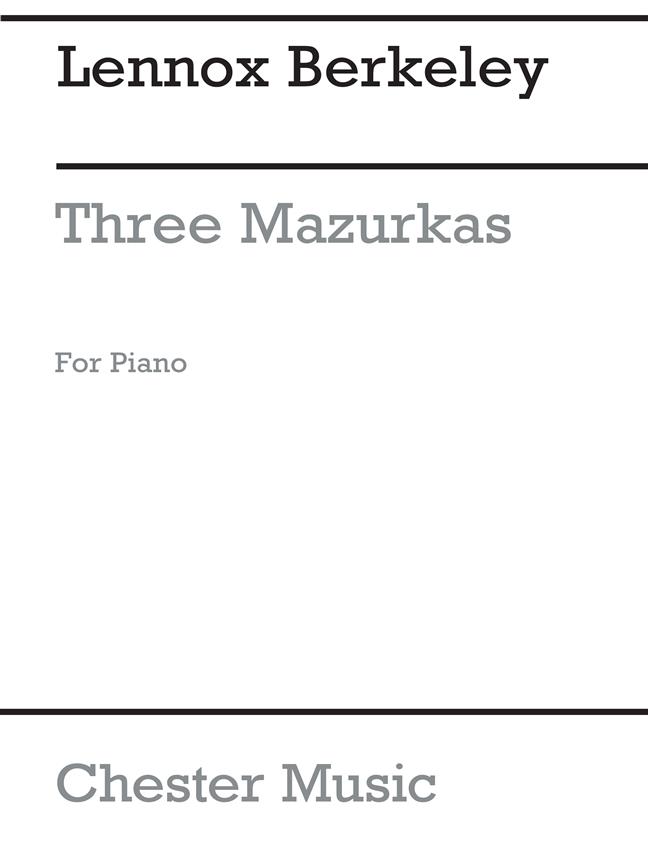 3 Mazurkas, Op.21/1