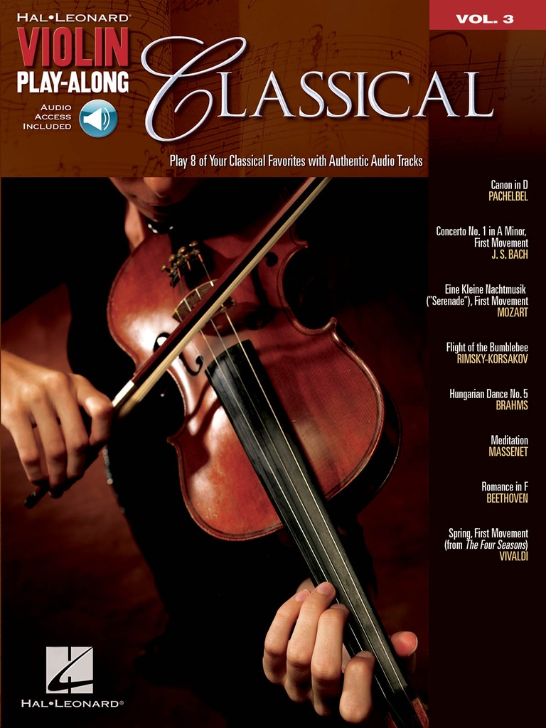 Violin Play-Along - Vol.3: Classical