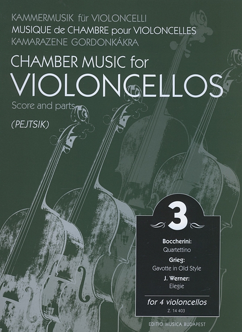 Chamber music for violoncelli - Vol.3