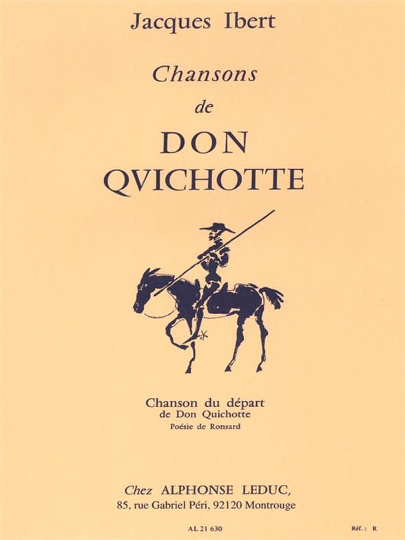 4 Chansons de Don Quichotte - No.1 Chanson du départ