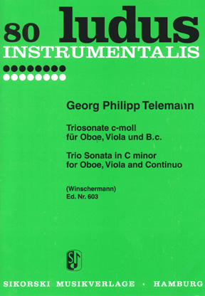 Trio sonata for oboe, viola and continuo