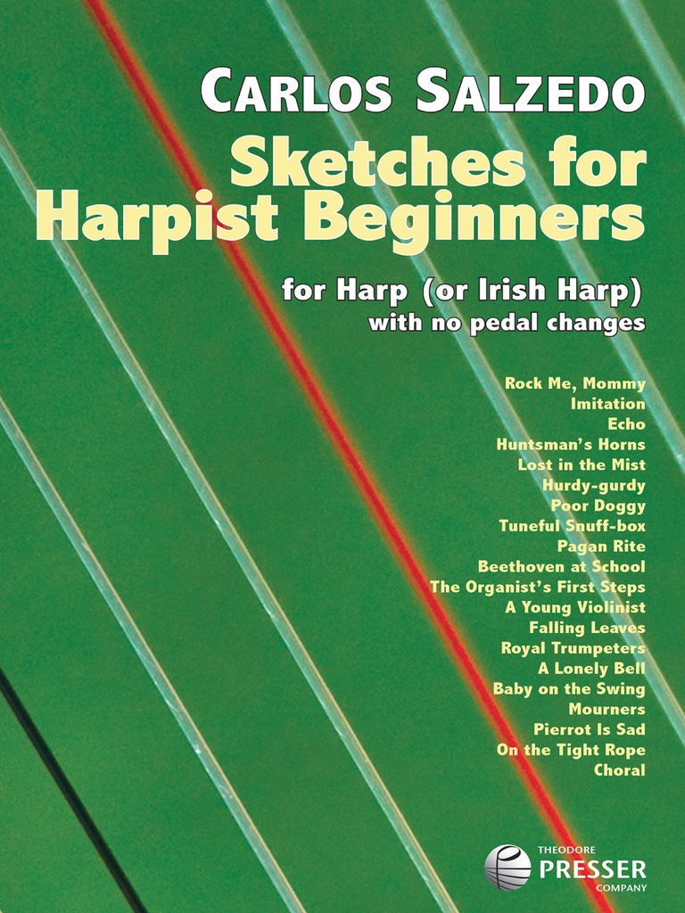 Sketches for harpist beginners