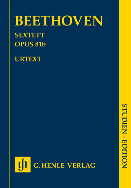 Sextet, Op.81b (Study score)