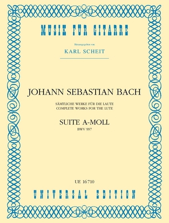 Suite a-moll, BWV.997