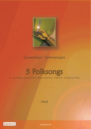 5 Folksongs (Tenor Bariton Bas)