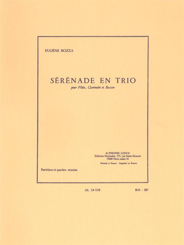 Sérénade en trio (Partition et parties)