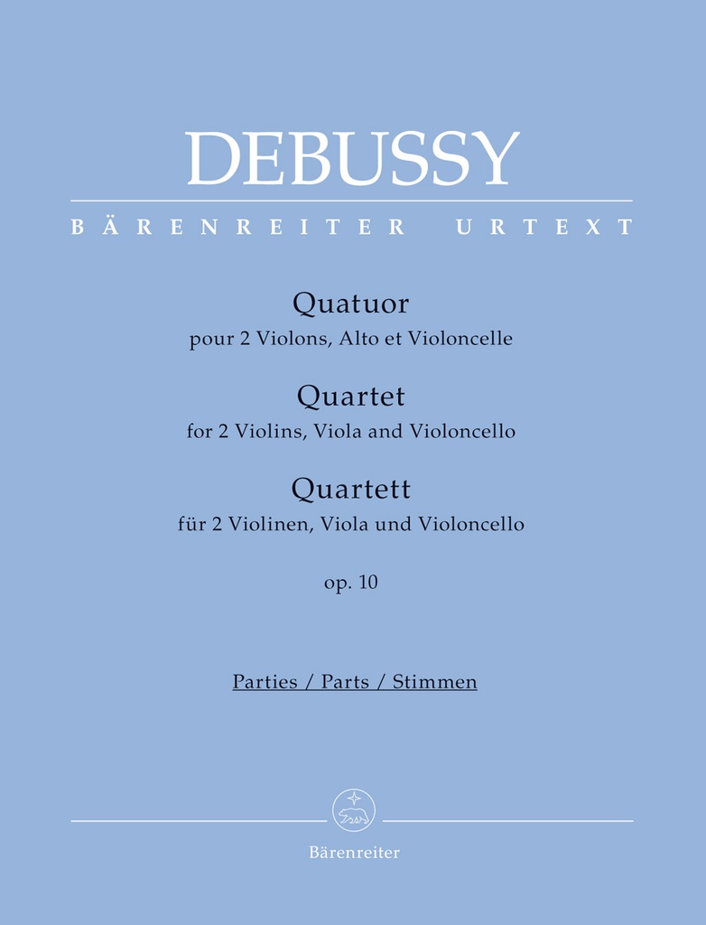 String Quartet, Op.10 (Parts)