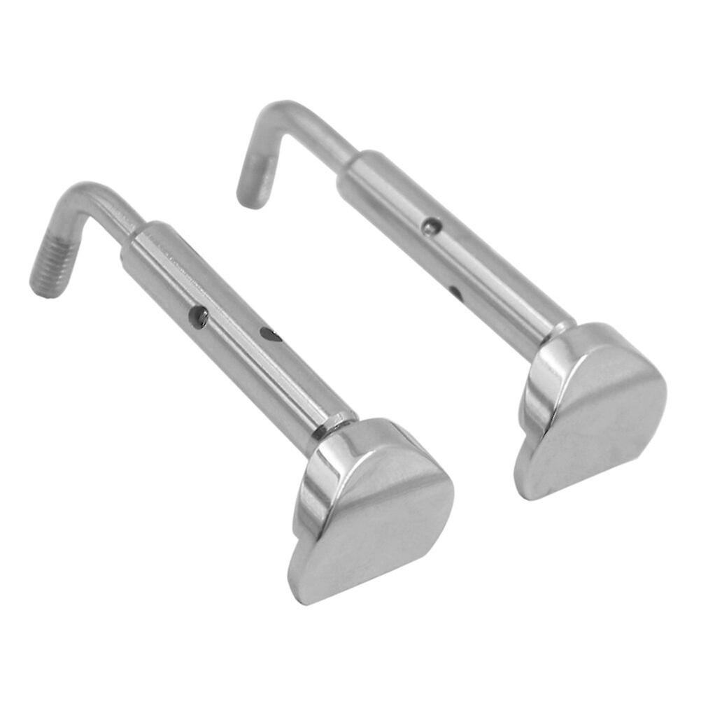 Chinrest screws Wolf Nickel (set) voor viool/altviool