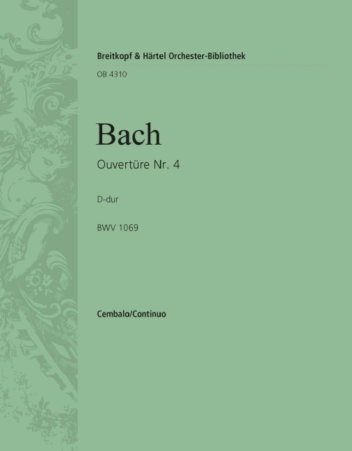 Overture (Suite) No.4 in D major, BWV.1069 (Harpsichord/piano)