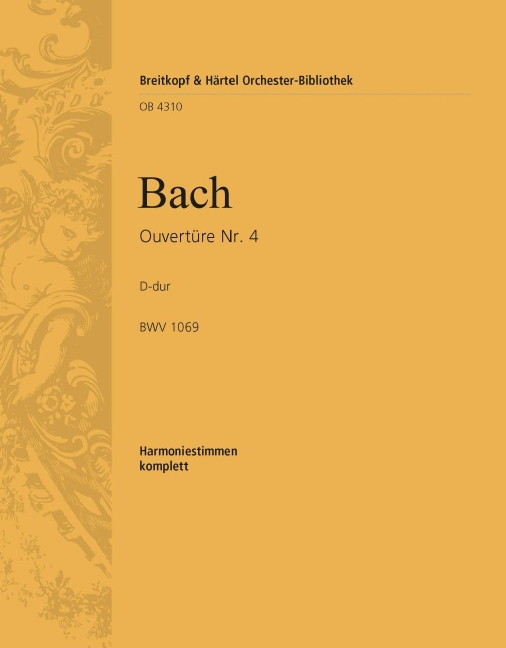 Overture (Suite) No.4 in D major, BWV.1069 (Wind parts)