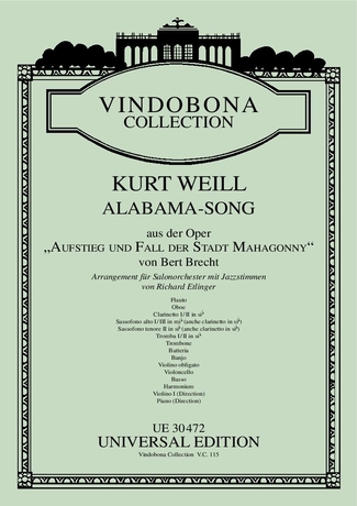 Alabama Song aus der Oper 'Aufstieg und Fall der...'