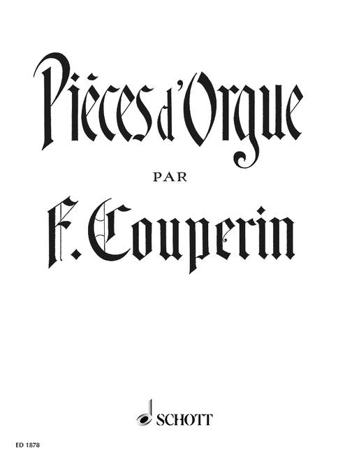 Pieces d'orgue