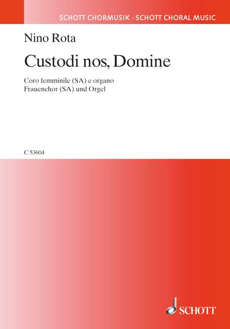 Custodi nos, Domine