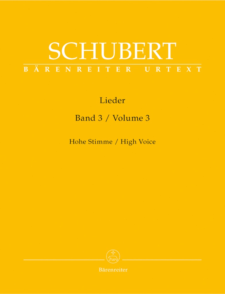 Lieder - Vol.3 (High voice)