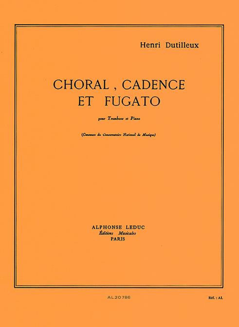 Choral, Cadence et Fugato