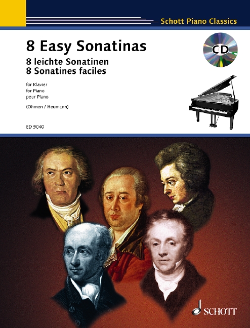 8 Easy Sonatinas von Clementi bis Beethoven