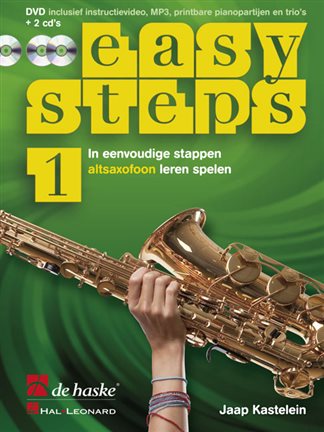 Easy Steps - Vol.1 (Altsaxofoon - nieuwe uitgave)