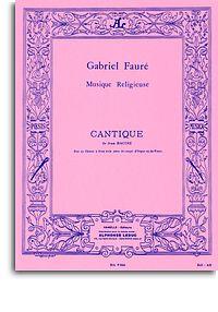 Cantique de Jean Racine (Partition 2 voix et piano)