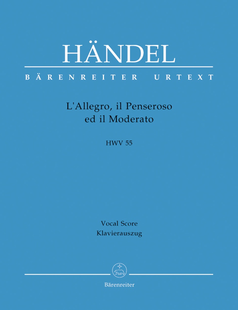 L'allegro, il penseroso ed il moderato, HWV.55