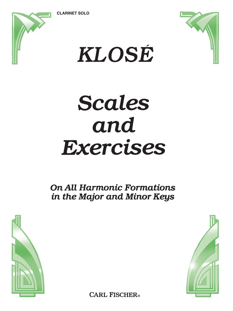 Scales and Exercises on all Harmonic Formations