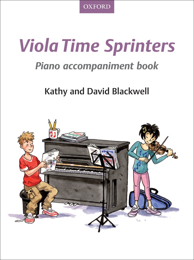 Viola Time Sprinters (Piano accompaniment)