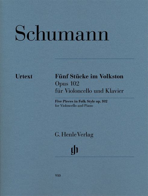 5 Stücke im Volkston, Op.102 (Violoncello)