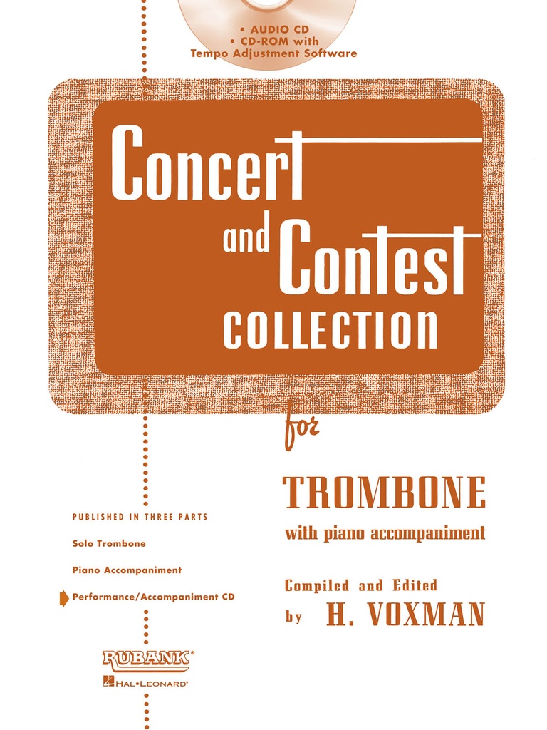 Concert and contest collection (Cd accompaniment)