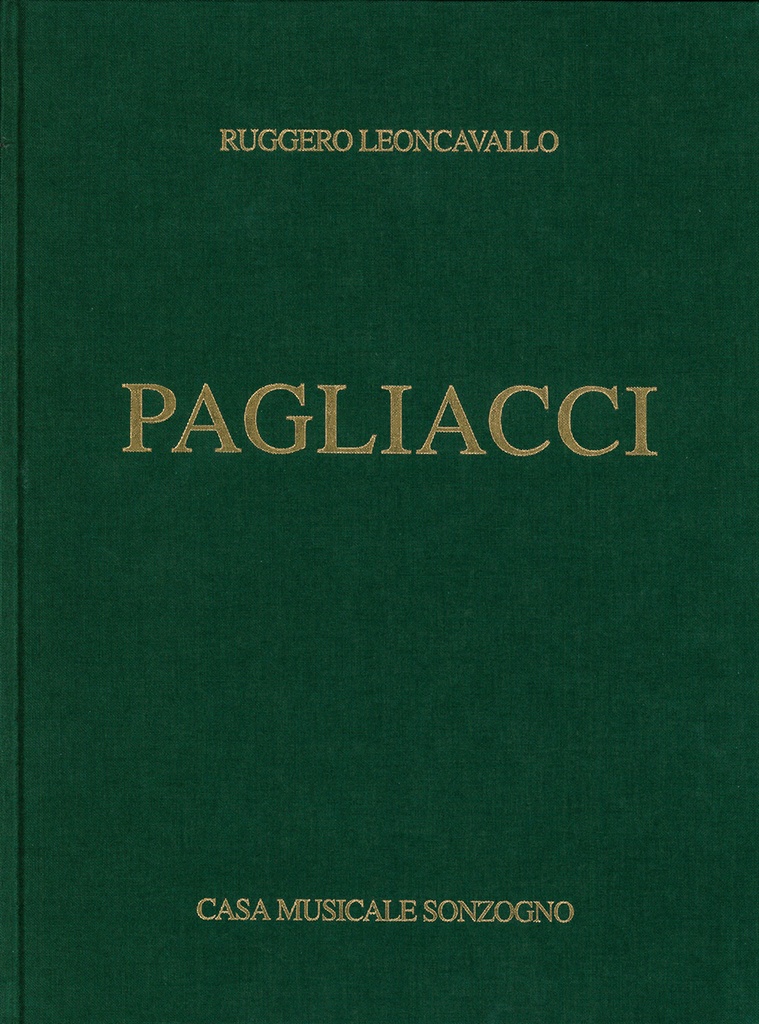 Pagliacci (Vocal score, opera completa)